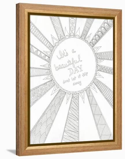 Beautiful Day-Pam Varacek-Framed Stretched Canvas