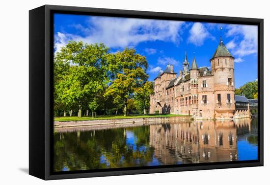 Beautiful De Haar Castle, Holland-Maugli-l-Framed Premier Image Canvas
