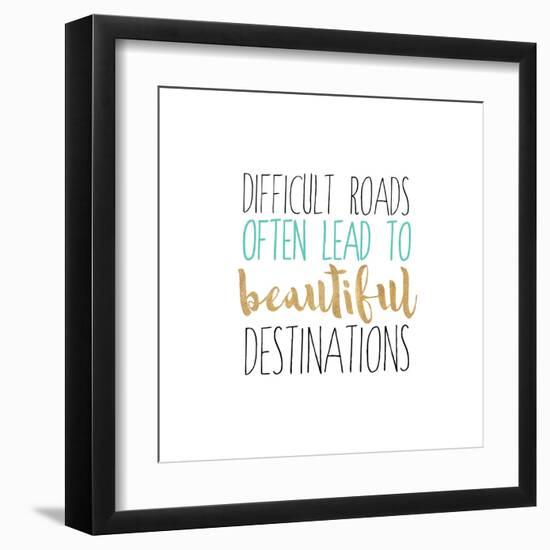 Beautiful Destinations-Bella Dos Santos-Framed Art Print