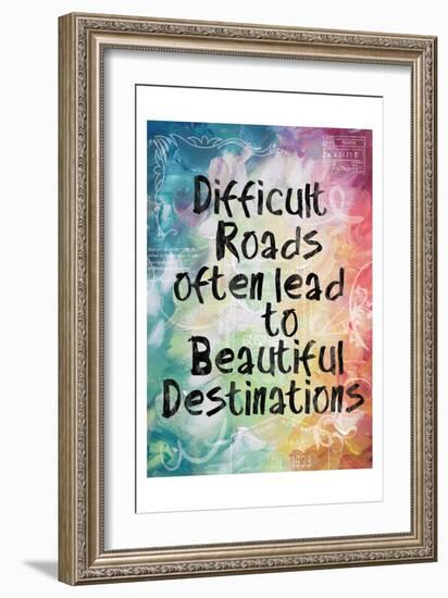 Beautiful Destinations-Lauren Gibbons-Framed Art Print