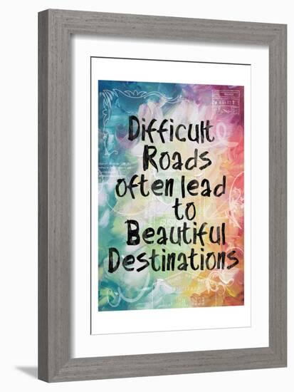 Beautiful Destinations-Lauren Gibbons-Framed Art Print