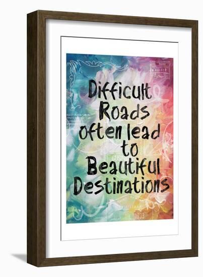 Beautiful Destinations-Lauren Gibbons-Framed Art Print