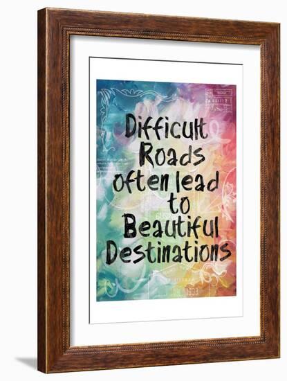 Beautiful Destinations-Lauren Gibbons-Framed Art Print