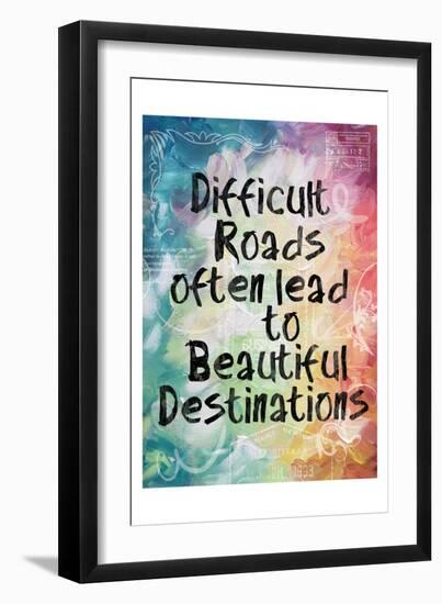 Beautiful Destinations-Lauren Gibbons-Framed Art Print