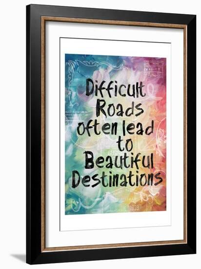 Beautiful Destinations-Lauren Gibbons-Framed Art Print