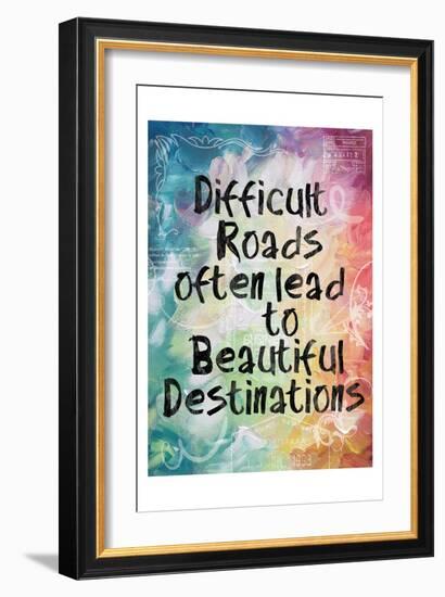 Beautiful Destinations-Lauren Gibbons-Framed Art Print