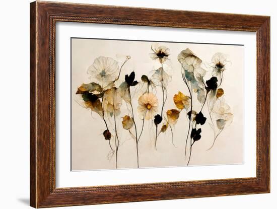 Beautiful Dry Flowers-Treechild-Framed Giclee Print