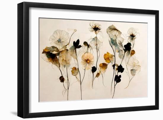 Beautiful Dry Flowers-Treechild-Framed Giclee Print