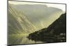 Beautiful Eidfjord, morning mist, fjord reflections, Hardangerfjord-Eleanor Scriven-Mounted Photographic Print