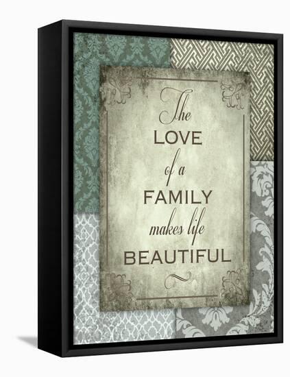 Beautiful Family-Melody Hogan-Framed Stretched Canvas