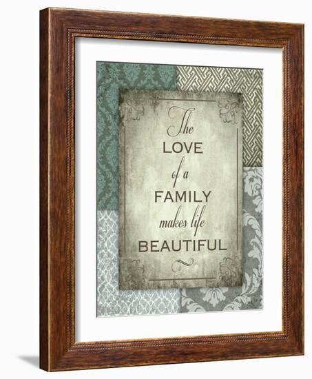 Beautiful Family-Melody Hogan-Framed Art Print
