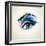 Beautiful Fashion Woman Eye Forming By Blots-artant-Framed Art Print