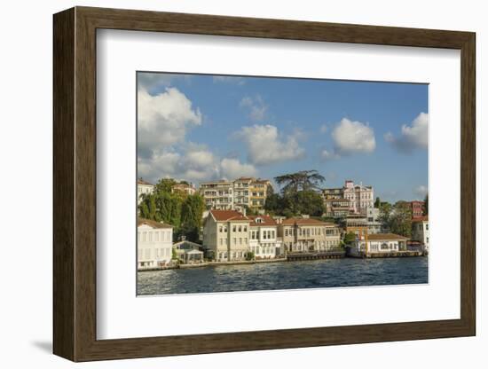 Beautiful Houses along Bosporus-Guido Cozzi-Framed Photographic Print