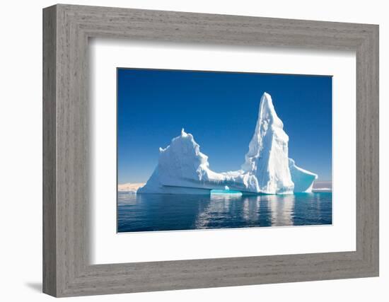 Beautiful Iceberg, Antarctica-juancat-Framed Photographic Print