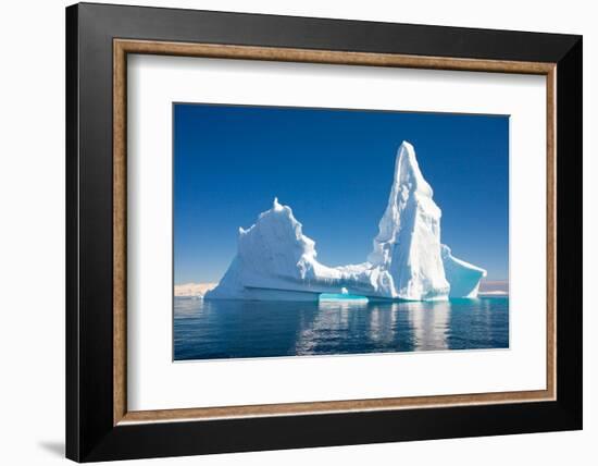 Beautiful Iceberg, Antarctica-juancat-Framed Photographic Print