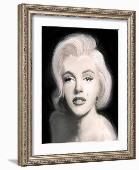 Beautiful in Black-Jerry Michaels-Framed Art Print