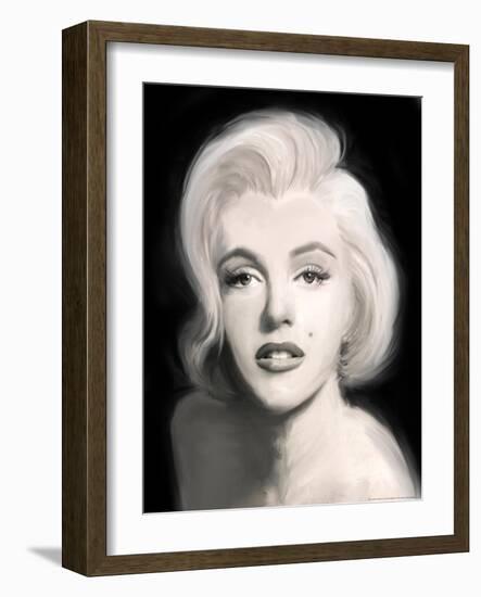 Beautiful in Black-Jerry Michaels-Framed Art Print