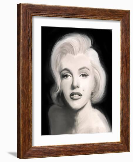 Beautiful in Black-Jerry Michaels-Framed Art Print