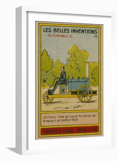 Beautiful Inventions Card, Automobile-null-Framed Giclee Print