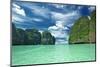 Beautiful Lagoon at Phi Phi Ley Island, the Exact Place Where the Beach Movie Was Filmed-haveseen-Mounted Photographic Print