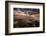 Beautiful Landscape in Leme Beach Seen from the Sand with Water Rolling over Rocks and Sunset Cloud-Vitor Marigo-Framed Photographic Print