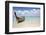 Beautiful Longtail Boat on the Sand Seashore-Alexander Yakovlev-Framed Photographic Print