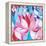 Beautiful Lotus Flower Pattern-Tatiana Korchemkina-Framed Stretched Canvas