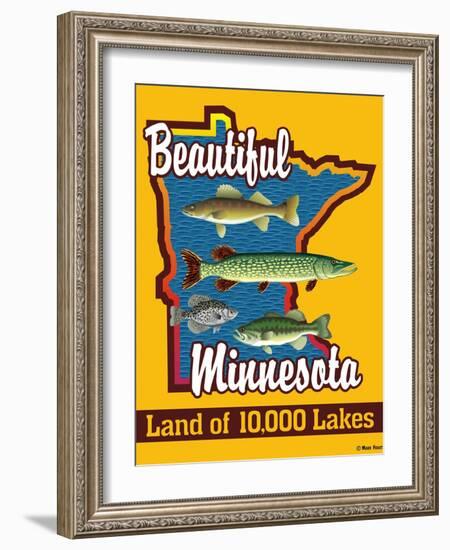 Beautiful Minnesota-Mark Frost-Framed Giclee Print