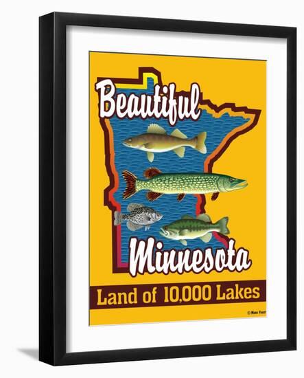 Beautiful Minnesota-Mark Frost-Framed Giclee Print