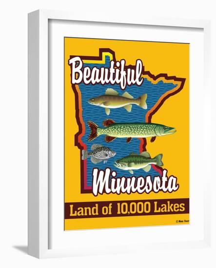 Beautiful Minnesota-Mark Frost-Framed Giclee Print