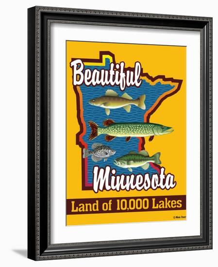 Beautiful Minnesota-Mark Frost-Framed Giclee Print