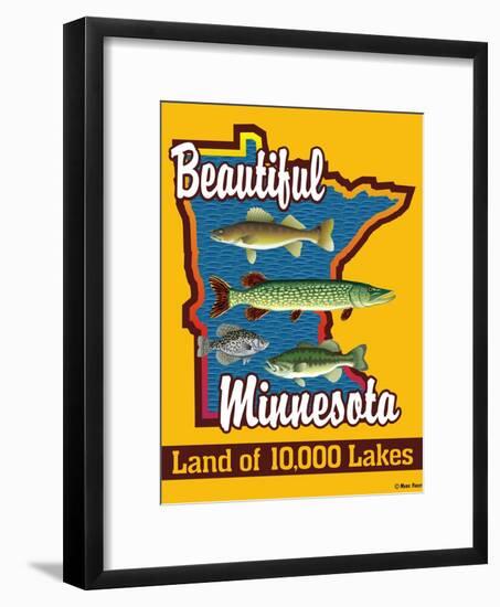 Beautiful Minnesota-Mark Frost-Framed Premium Giclee Print