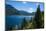 Beautiful Mountain Lake in the Los Alerces National Park-Michael Runkel-Mounted Photographic Print