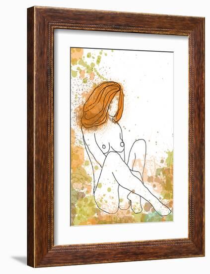 Beautiful Nude Women-Irena Orlov-Framed Art Print