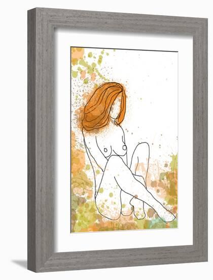 Beautiful Nude Women-Irena Orlov-Framed Art Print