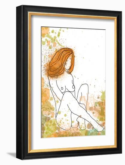 Beautiful Nude Women-Irena Orlov-Framed Art Print