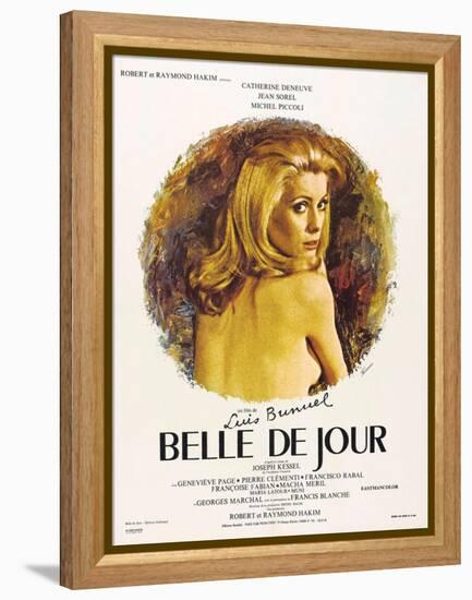 Beautiful of the Day, 1967, "Belle De Jour" Directed by Luis Buñuel-null-Framed Premier Image Canvas