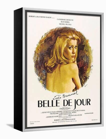 Beautiful of the Day, 1967, "Belle De Jour" Directed by Luis Buñuel-null-Framed Premier Image Canvas