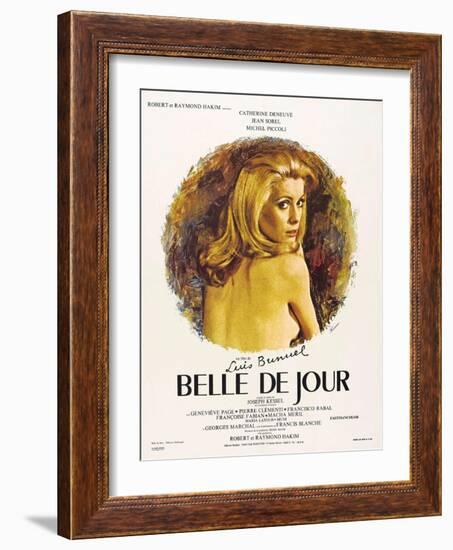 Beautiful of the Day, 1967, "Belle De Jour" Directed by Luis Buñuel-null-Framed Giclee Print