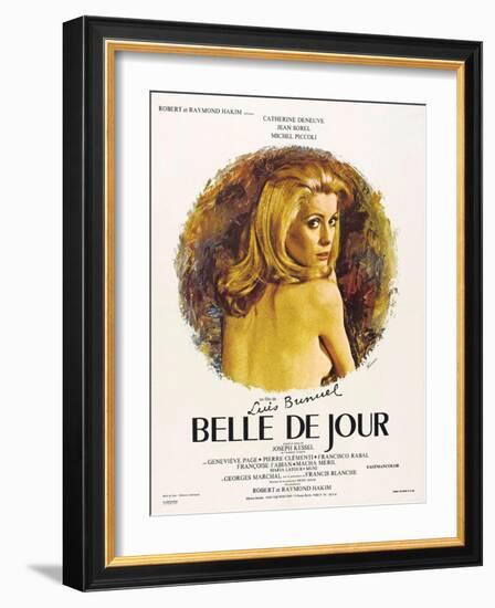 Beautiful of the Day, 1967, "Belle De Jour" Directed by Luis Buñuel-null-Framed Giclee Print