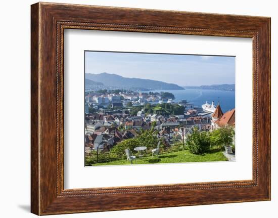 Beautiful Overlook of the City of Bergen, Norway-Bill Bachmann-Framed Photographic Print