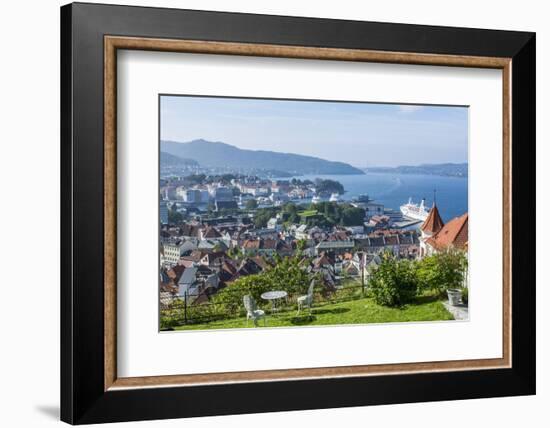 Beautiful Overlook of the City of Bergen, Norway-Bill Bachmann-Framed Photographic Print