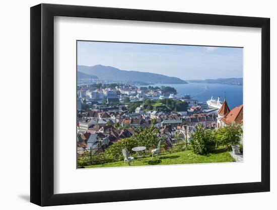 Beautiful Overlook of the City of Bergen, Norway-Bill Bachmann-Framed Photographic Print