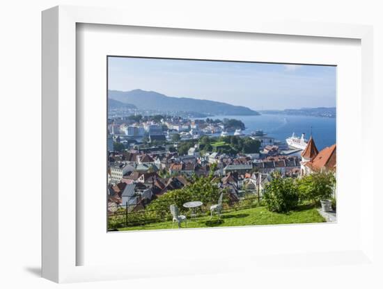 Beautiful Overlook of the City of Bergen, Norway-Bill Bachmann-Framed Photographic Print