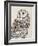 Beautiful Owls III Vintage-Daphne Brissonnet-Framed Art Print