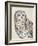 Beautiful Owls IV Vintage-Daphne Brissonnet-Framed Art Print