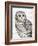 Beautiful Owls IV-Daphne Brissonnet-Framed Premium Giclee Print