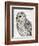 Beautiful Owls IV-Daphne Brissonnet-Framed Art Print