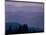 Beautiful Panoramic of Blue Ridge Mountains with a Blue Haze Covering Them-Michael Mauney-Mounted Photographic Print