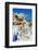 Beautiful Pictorial Santorini-Maugli-l-Framed Photographic Print